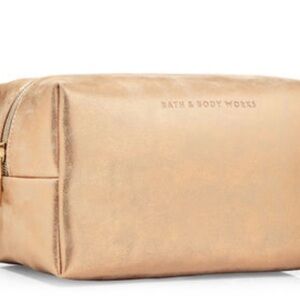 Bath & Body Works Metallic Gold Pouch